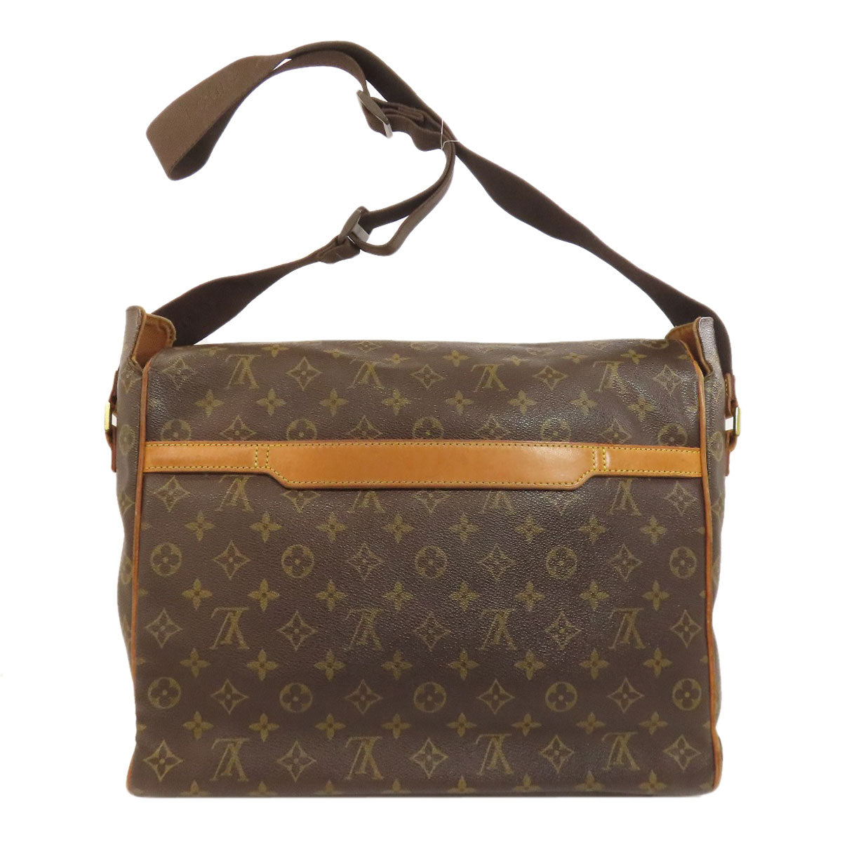 LOUIS VUITTON Shoulder Bag M45257 Monogram canvas Brown Abbesses