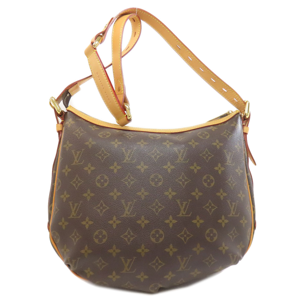LOUIS VUITTON Shoulder Bag M40075 Monogram canvas Brown Tulum GM