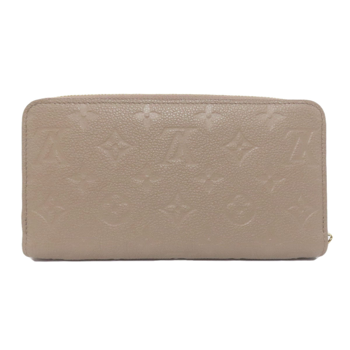 LOUIS VUITTON Long Wallet Purse M69034 Ann Platt beige Zippy wallet Women