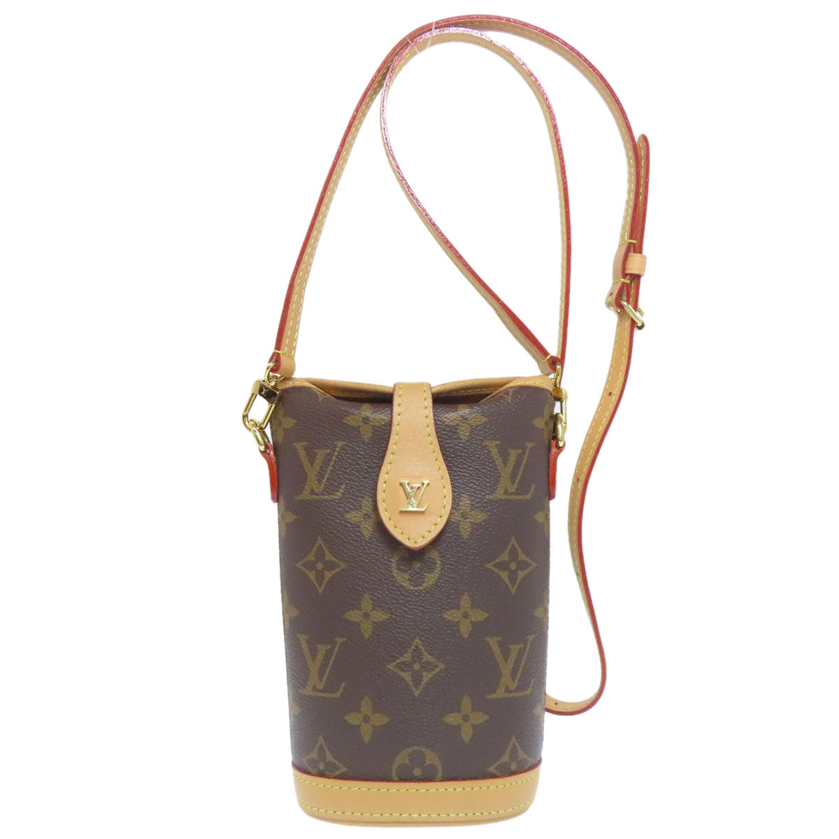 LOUIS VUITTON Shoulder Bag M80874 Monogram canvas Brown fold me pouch