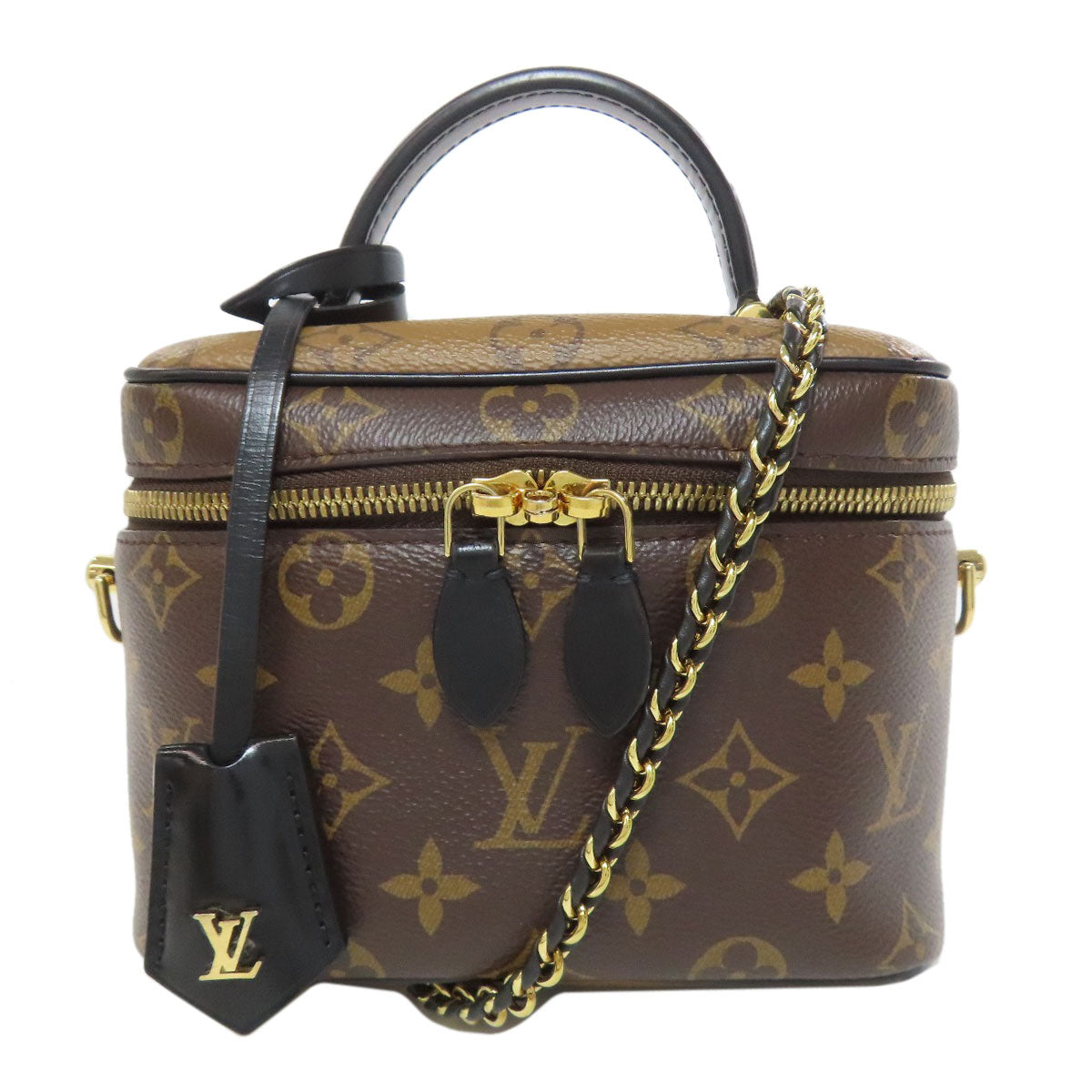 LOUIS VUITTON Handbag M45165 Monogram reverse Brown Vanity NVPM Women