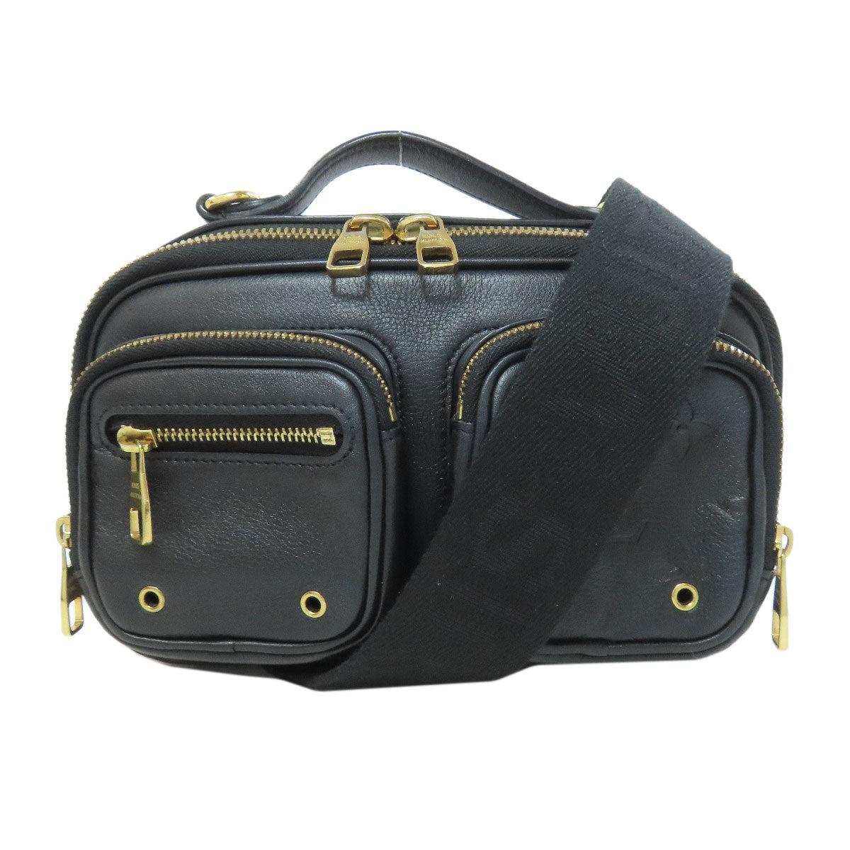 LOUIS VUITTON Sling bag M80450 Calfskin black Utility crossbody Women