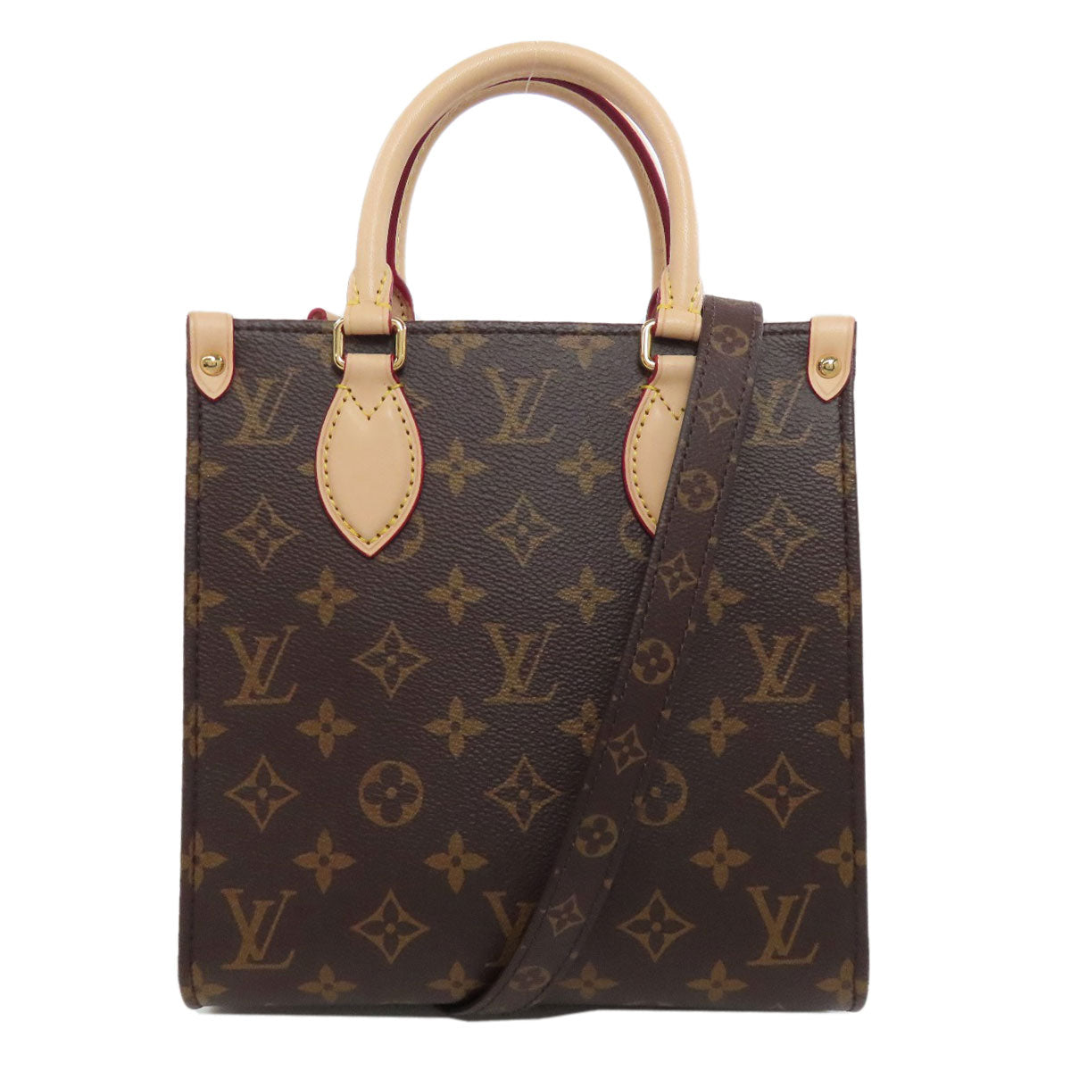 LOUIS VUITTON Handbag M46265 Monogram canvas Brown Sac PlatBB Women