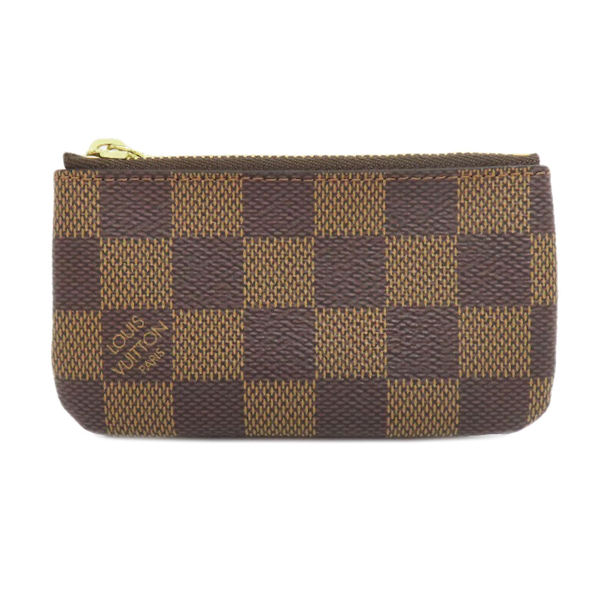 LOUIS VUITTON Coin case N62658 Damier canvas Brown Pochette Kle Women(Unisex)