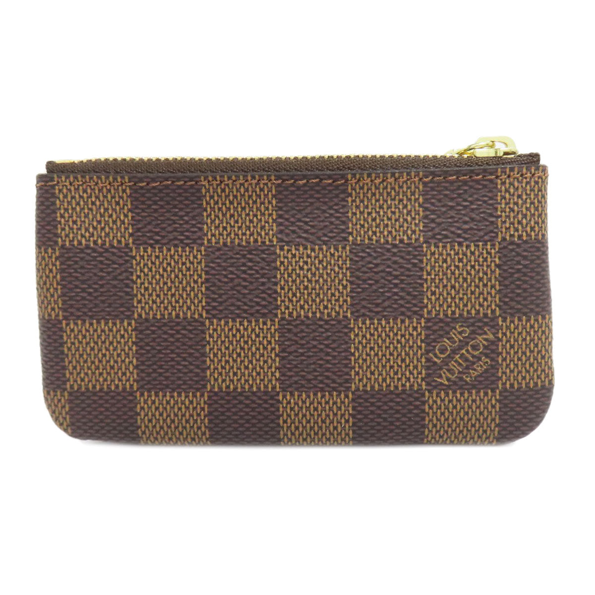 LOUIS VUITTON Coin case N62658 Damier canvas Brown Pochette Kle Women(Unisex)