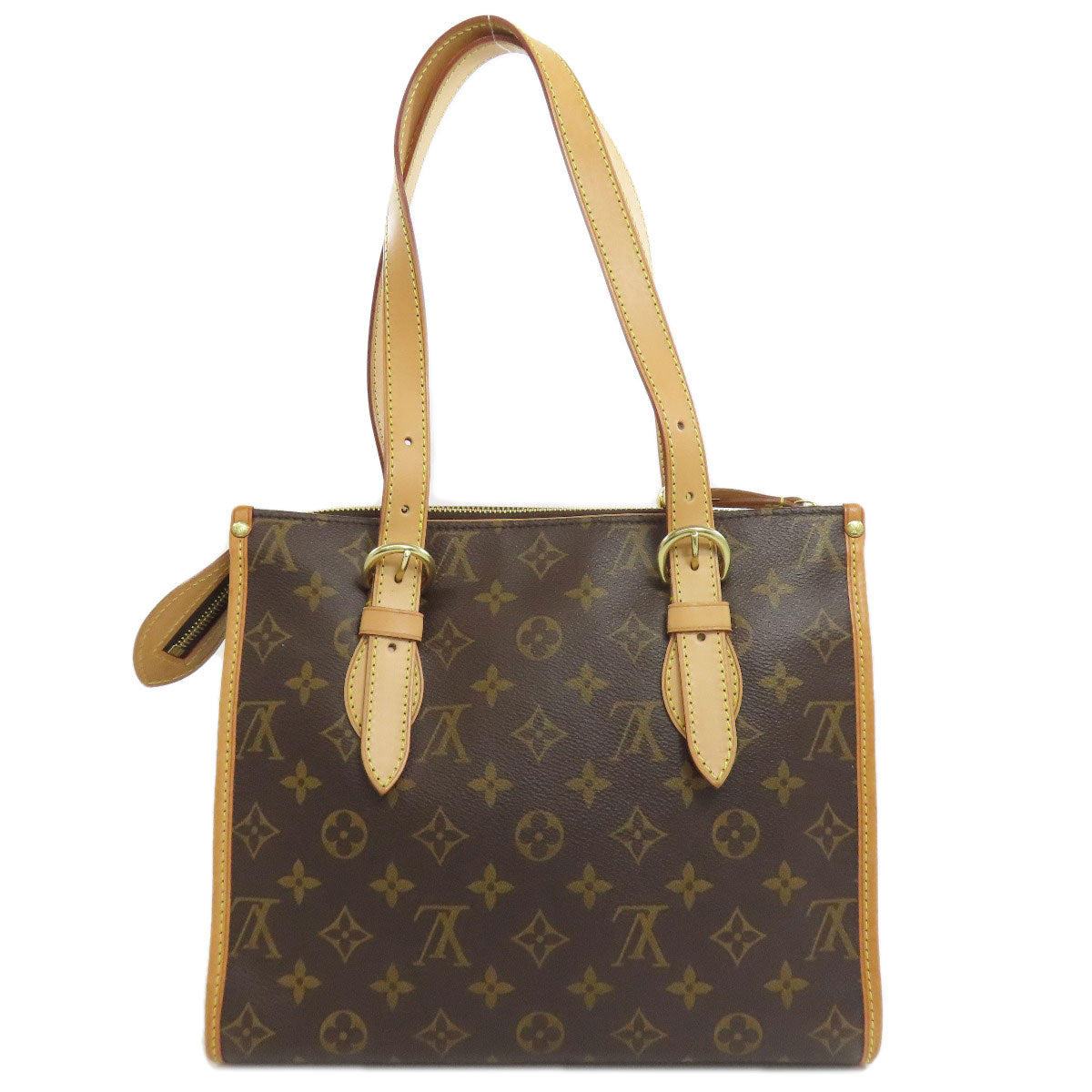 LOUIS VUITTON Tote Bag M40007 Monogram canvas Brown Popincourt Haut