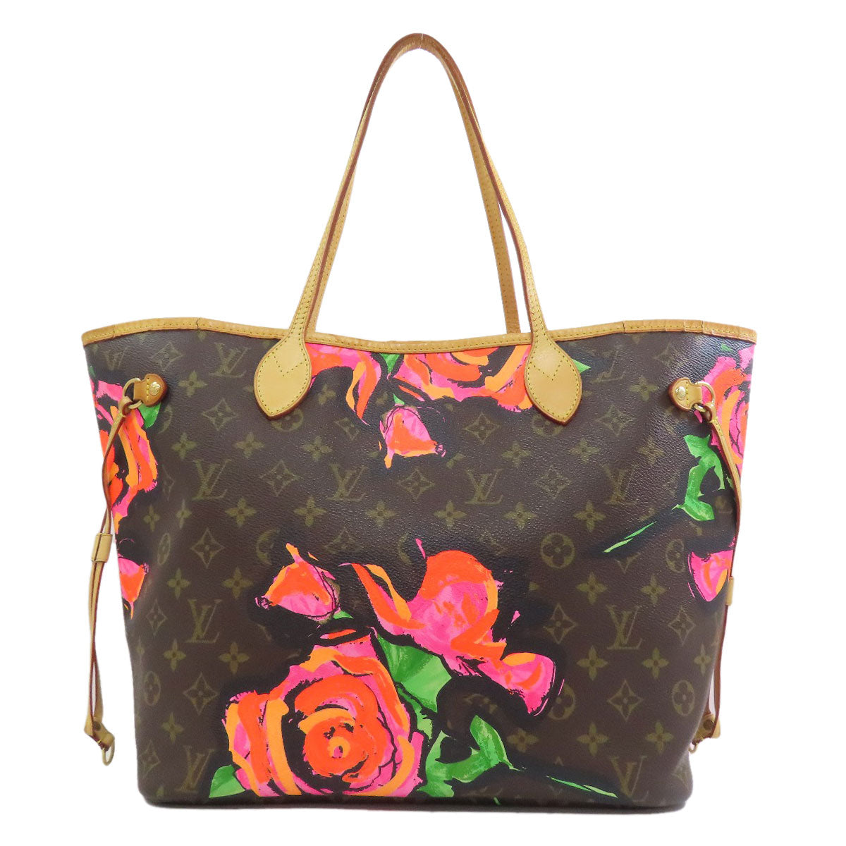 LOUIS VUITTON Tote Bag M48613 Monogram canvas Brown Neverfull MM Old Women