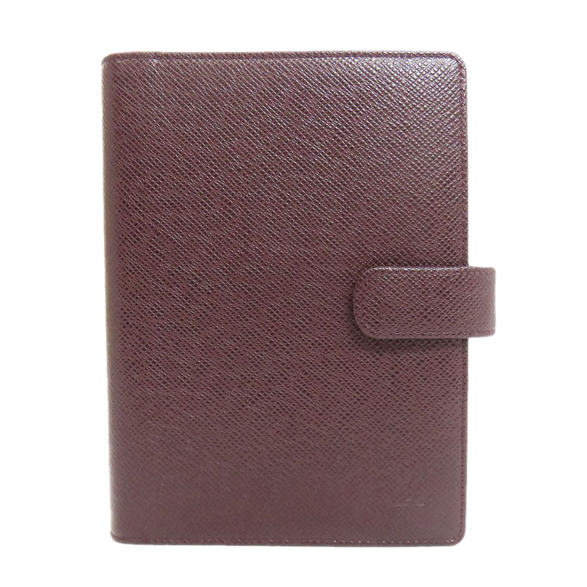 LOUIS VUITTON Notebook cover R20413 Taiga Leather Red Agenda MM Women