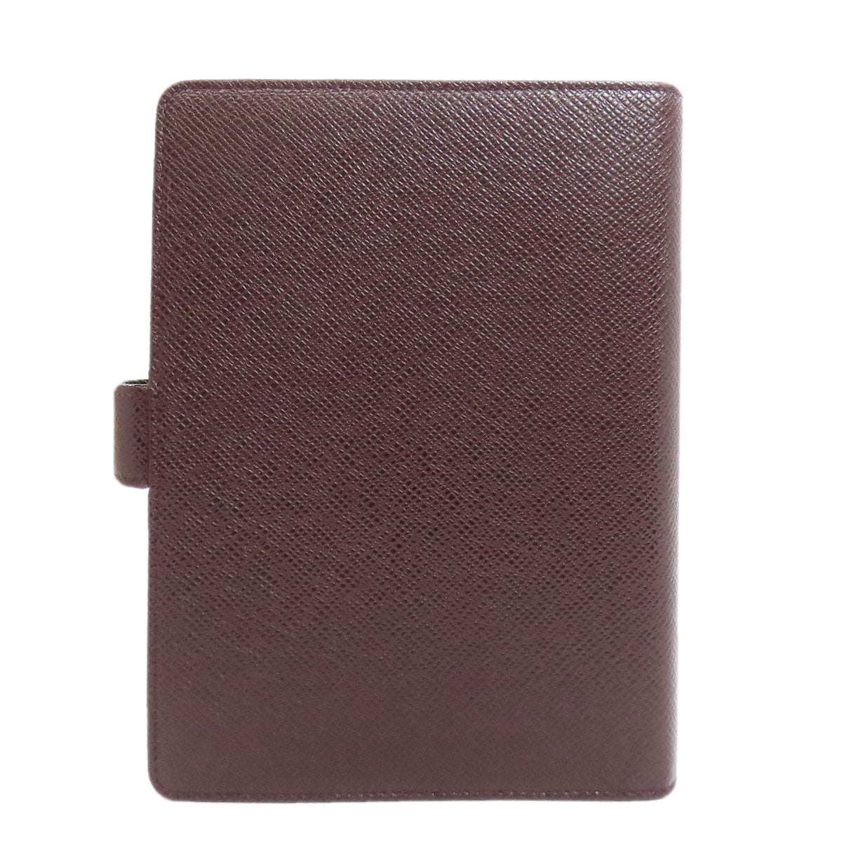 LOUIS VUITTON Notebook cover R20413 Taiga Leather Red Agenda MM Women