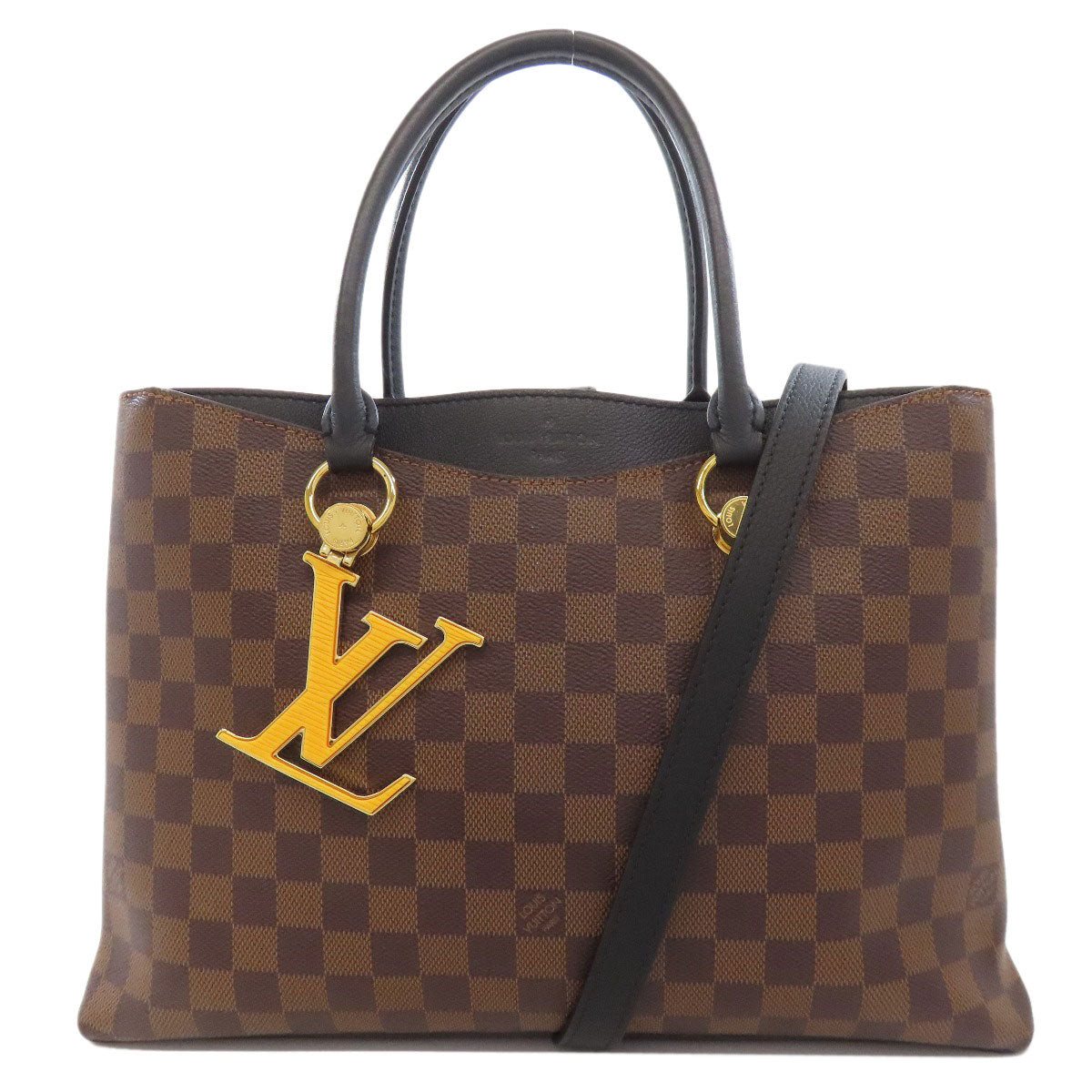 LOUIS VUITTON Handbag N40050 Damier canvas Brown Riverside Women