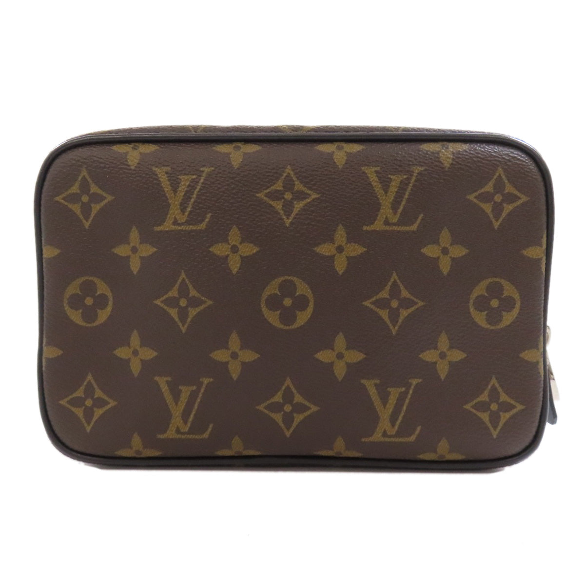 LOUIS VUITTON Cosmetics Pouch M47507 Monogram macacer Brown Truth Toilette PM Women