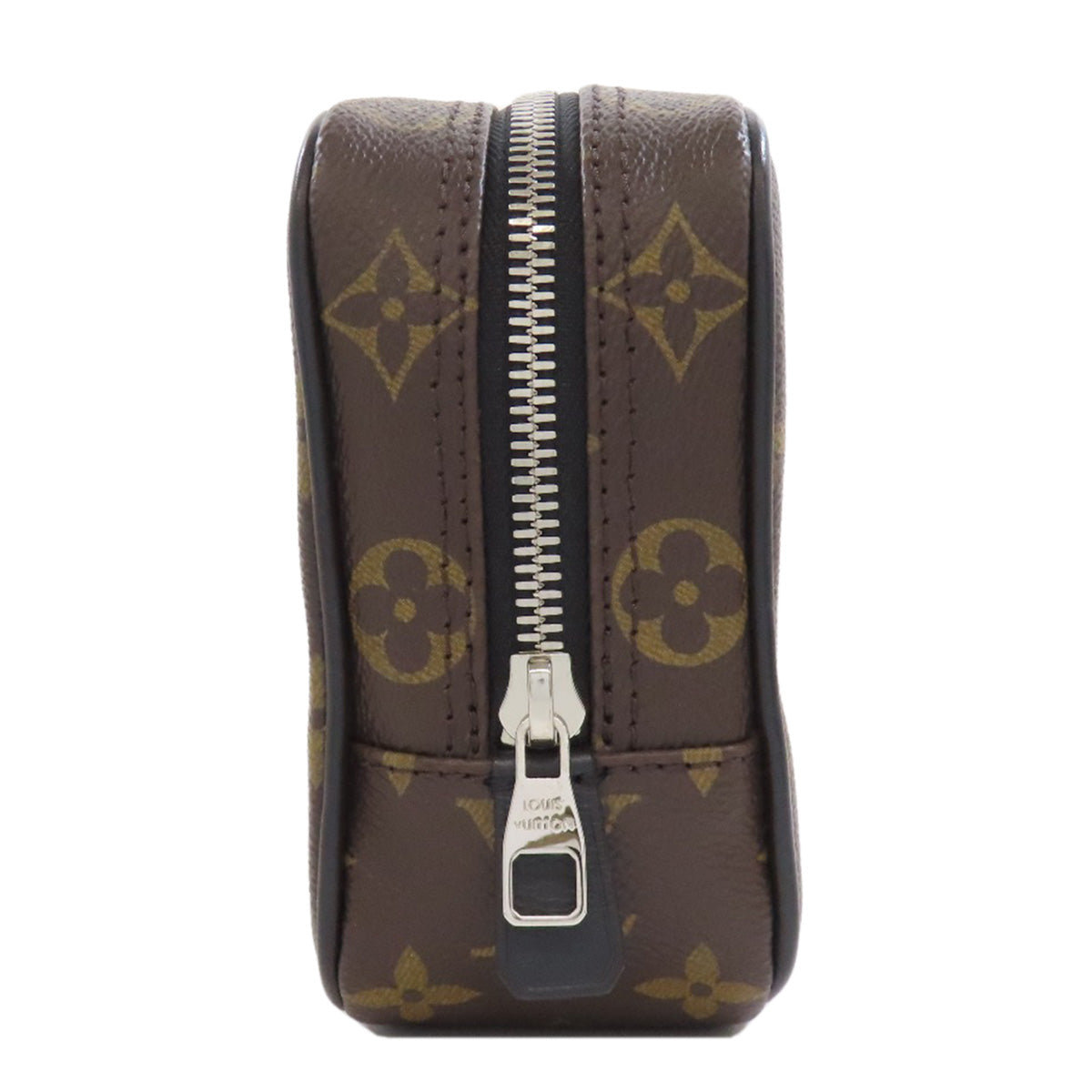 LOUIS VUITTON Cosmetics Pouch M47507 Monogram macacer Brown Truth Toilette PM Women