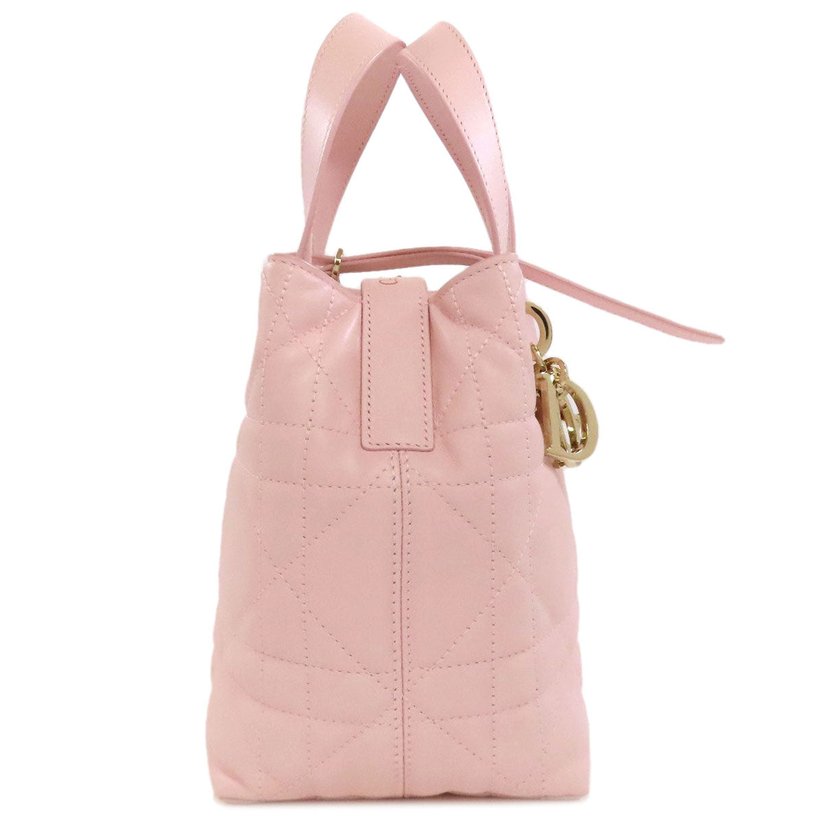Christian Dior Handbag Calfskin pink Toujour 2WAY Women
