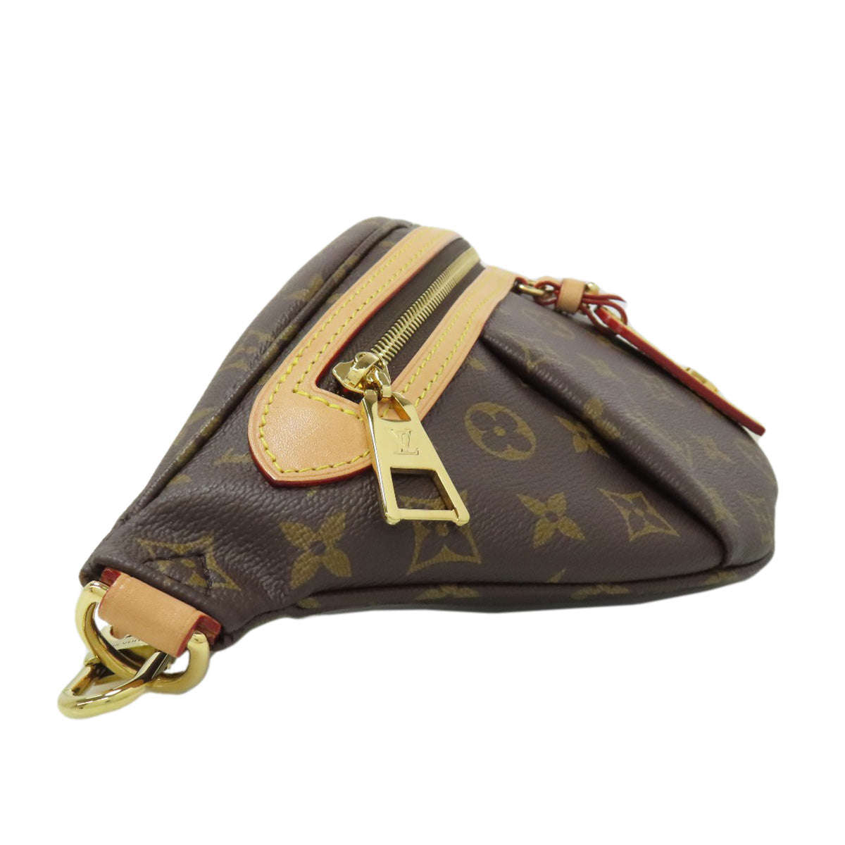 LOUIS VUITTON Hip bag M46784 Monogram canvas Brown high rise Women