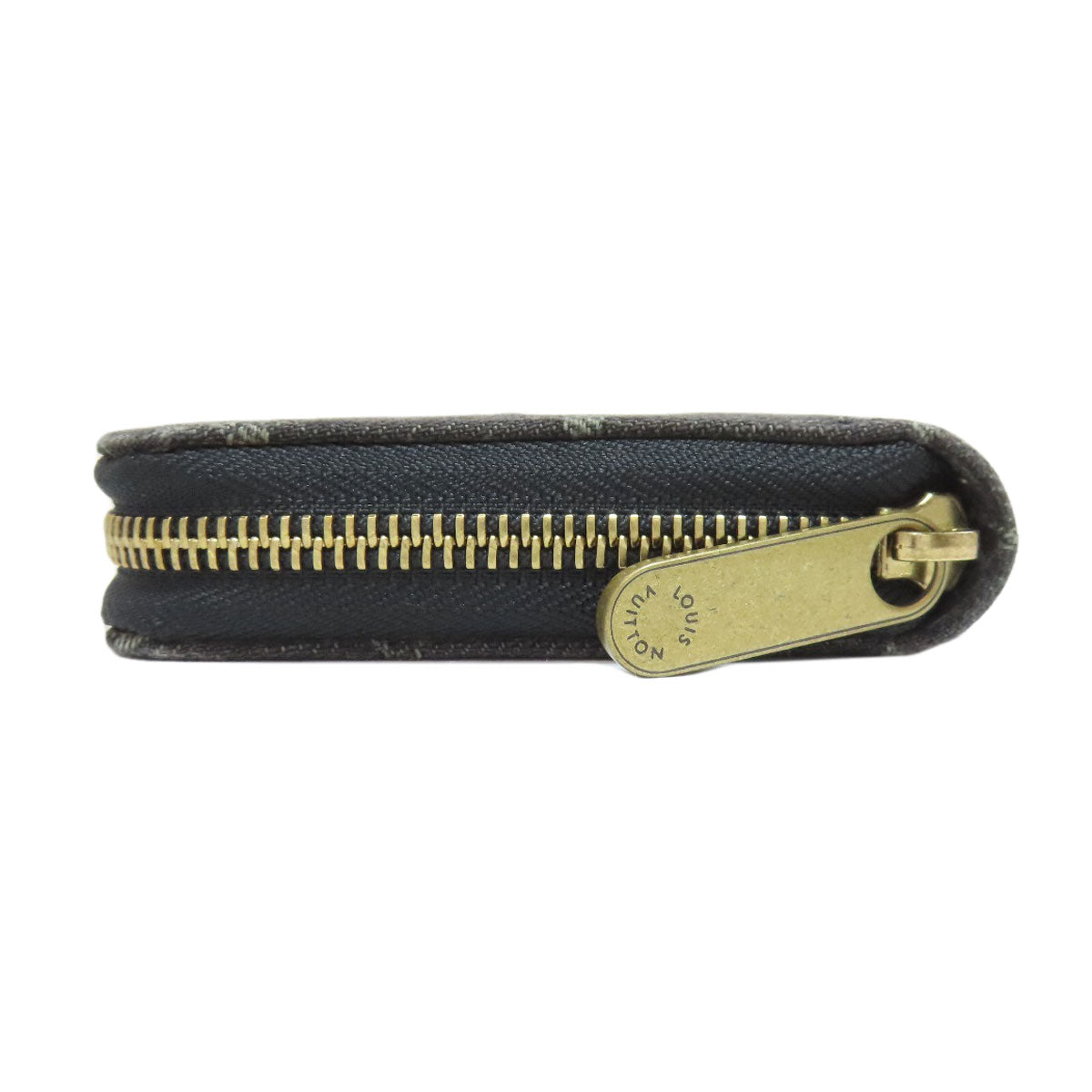 LOUIS VUITTON Long Wallet Purse M95614 denim black Zippy wallet Women
