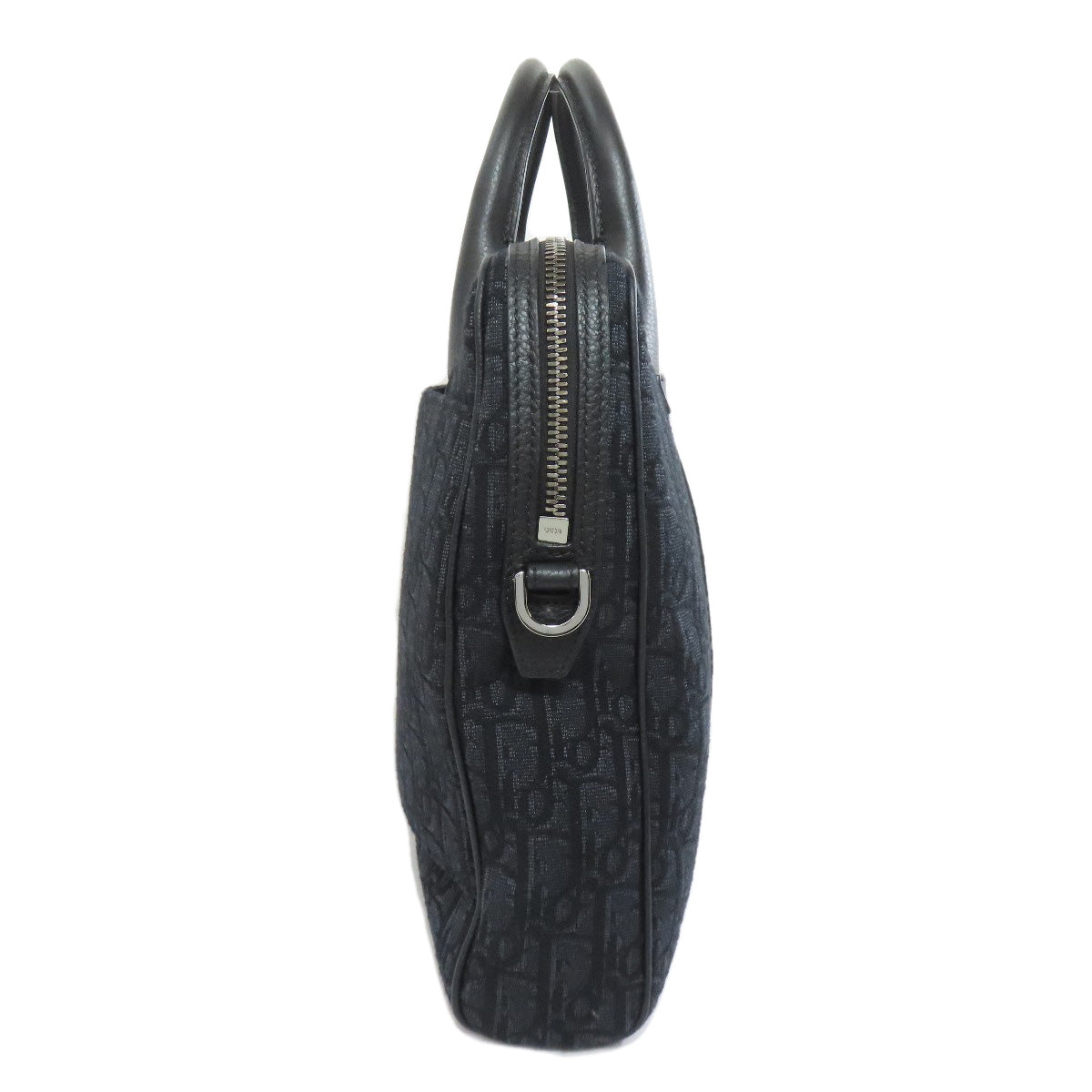 Christian Dior Business bag canvas black Trotter Pattern 2WAY