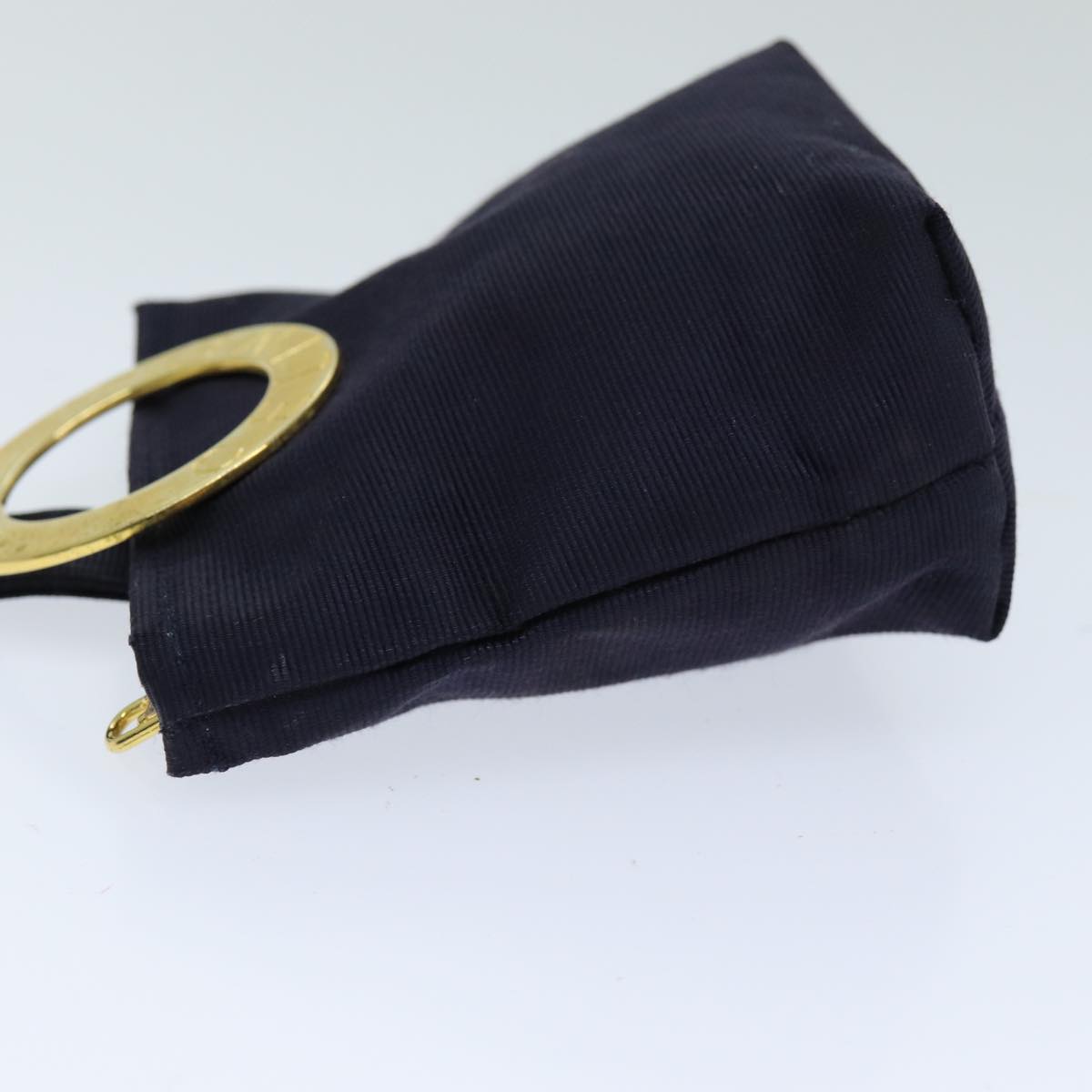 Luxury CELINE Pouch Nylon Navy  75656