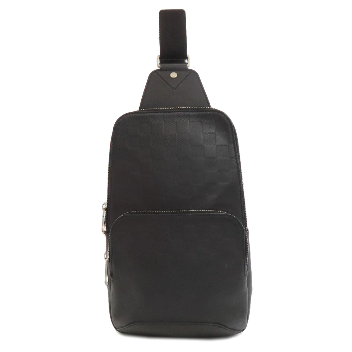 LOUIS VUITTON Sling bag N41720 Damier Anfini black Avenue Sling