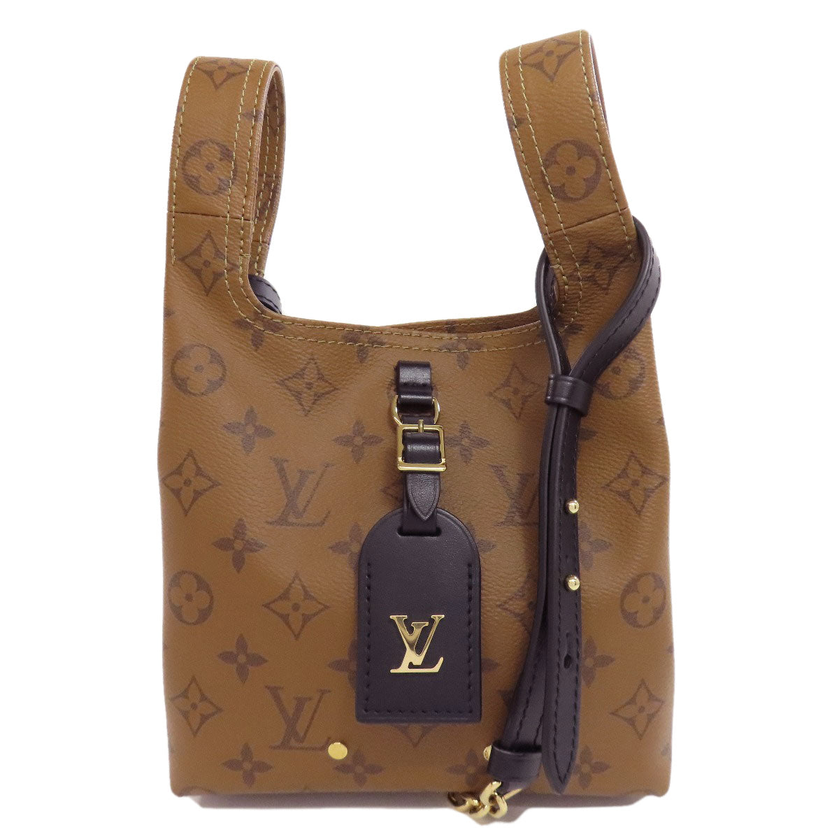 LOUIS VUITTON Handbag M46816 Monogram reverse Brown Atlantis BB