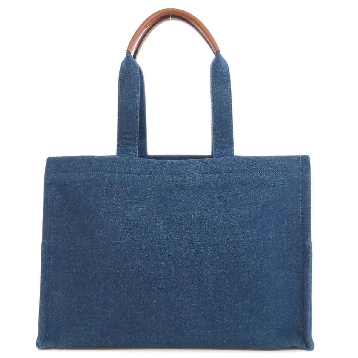 CELINE Tote Bag denim blue logo