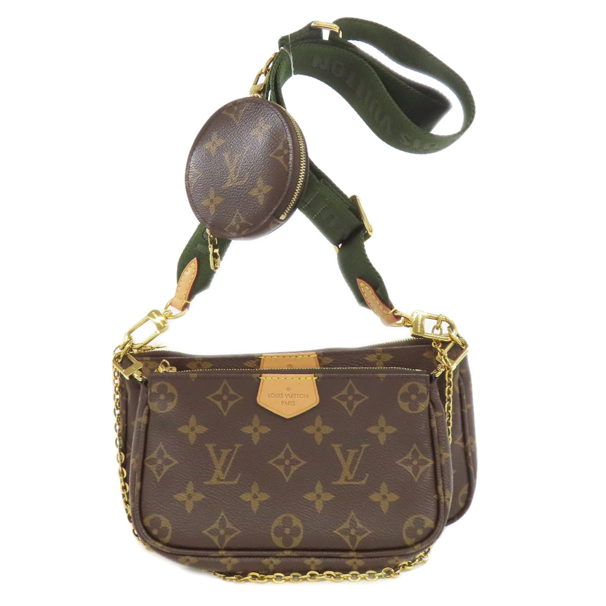 LOUIS VUITTON Shoulder Bag M44813 Monogram canvas Brown Multi Pochette Accessoires