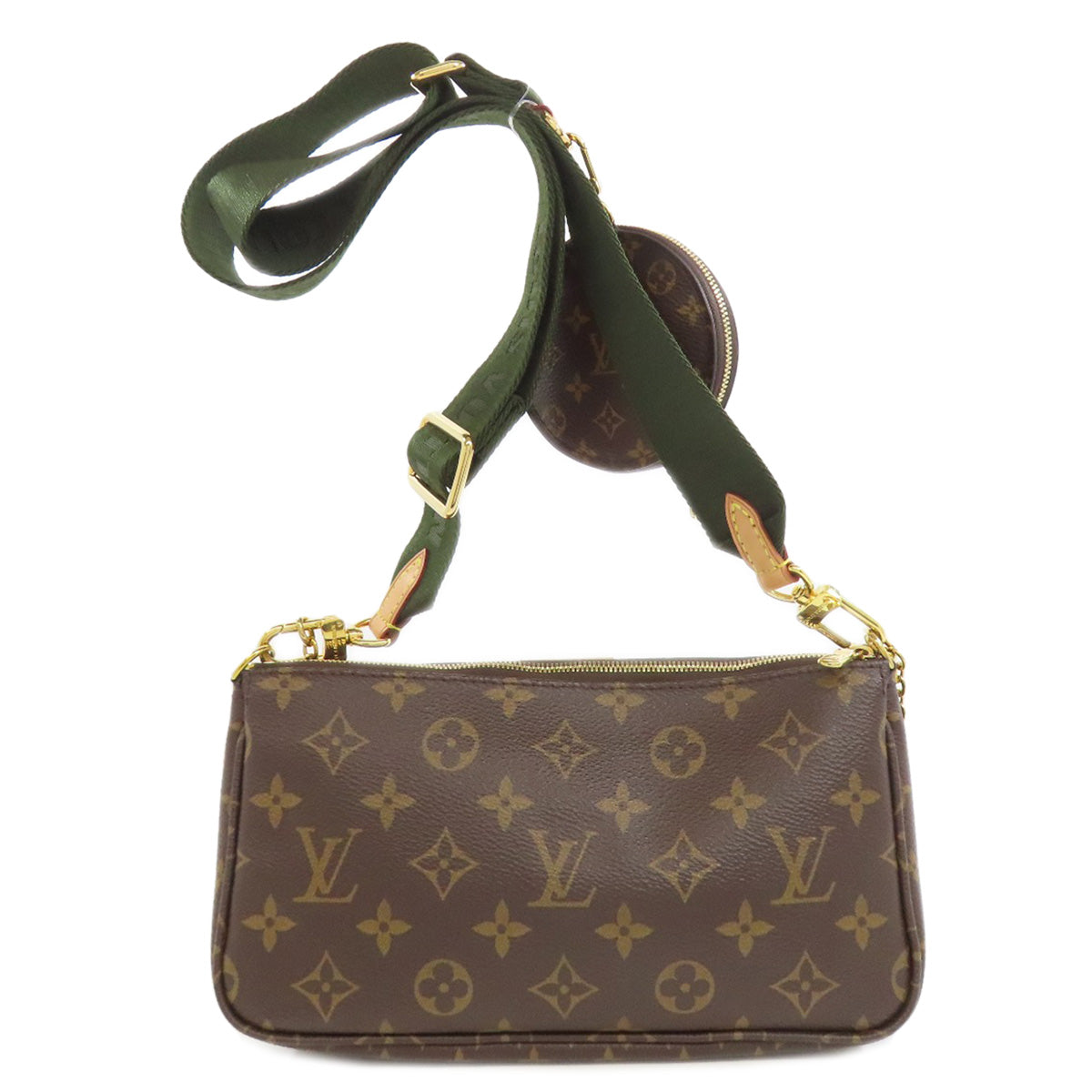 LOUIS VUITTON Shoulder Bag M44813 Monogram canvas Brown Multi Pochette Accessoires
