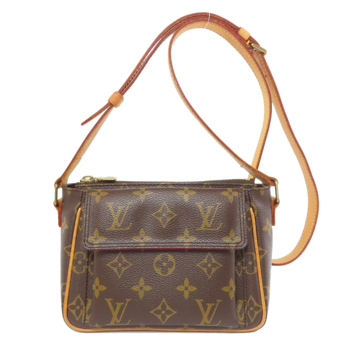 LOUIS VUITTON Shoulder Bag M51165 Monogram canvas Brown Viva Cite PM