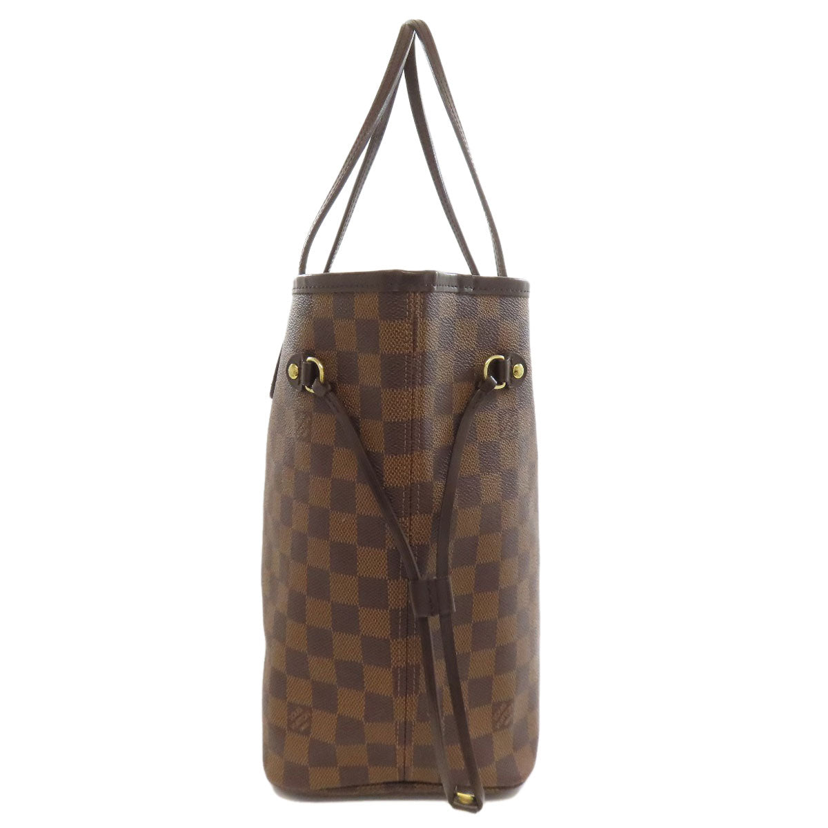 LOUIS VUITTON Tote Bag N51105 Damier canvas Brown Neverfull MM