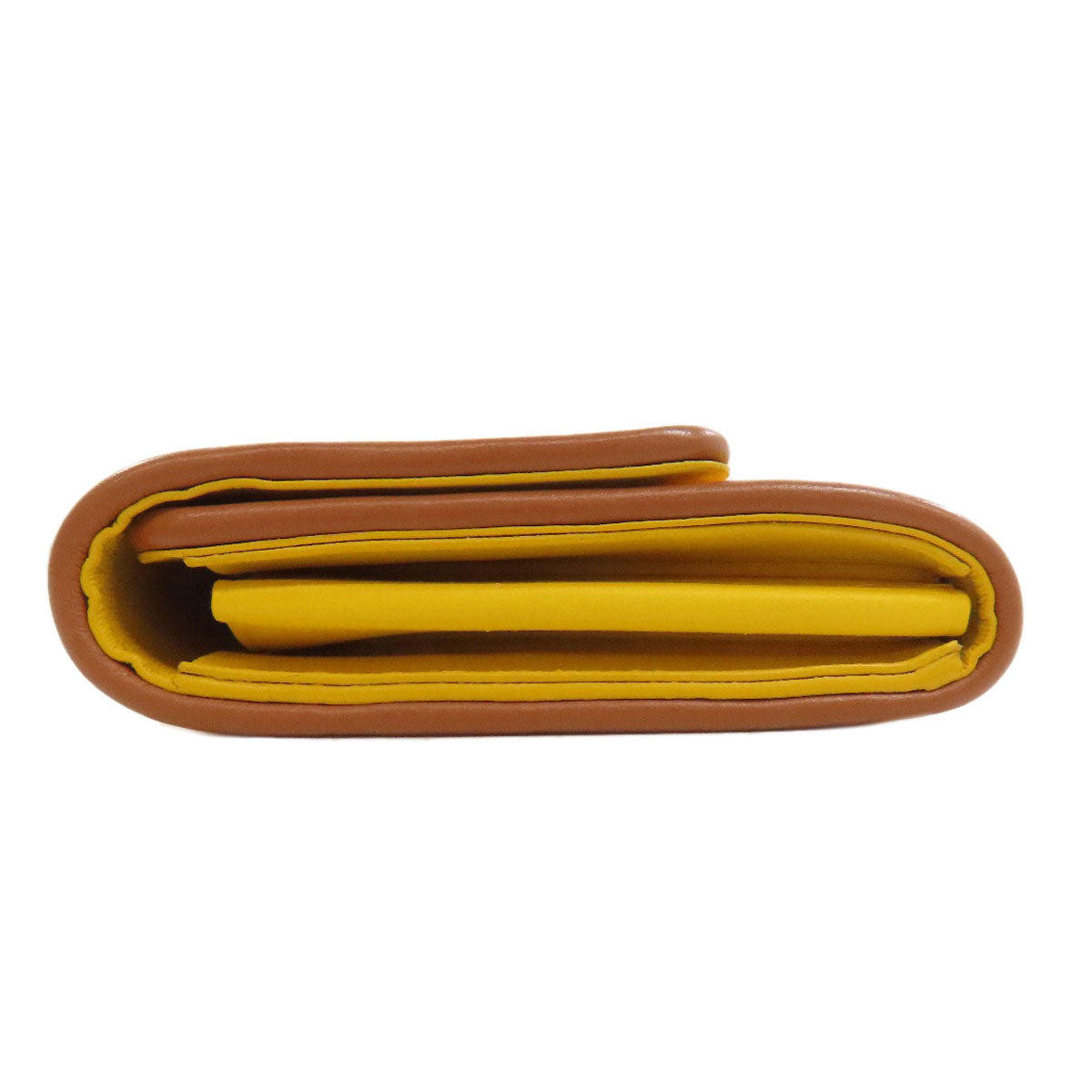 LOUIS VUITTON Long Wallet Purse M80416 canvas yellow Portefeuille Capsine