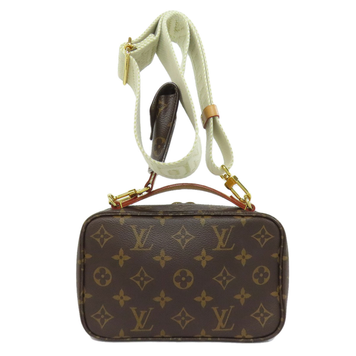 LOUIS VUITTON Shoulder Bag M80446 Monogram canvas Brown Utility crossbody