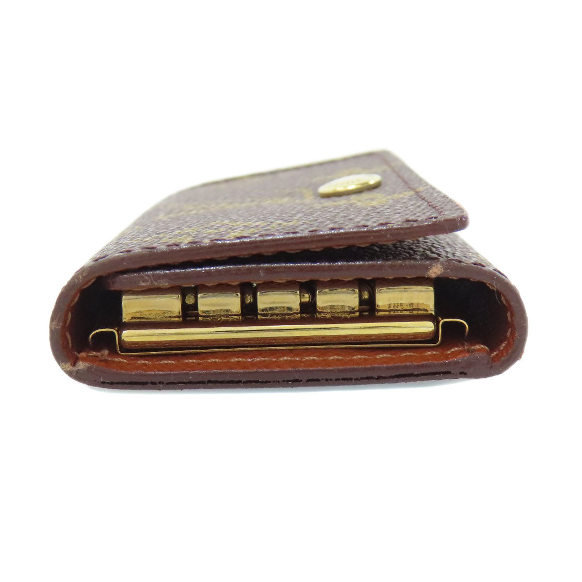 LOUIS VUITTON Key case Key holder M62631 Monogram canvas Brown Multicles4