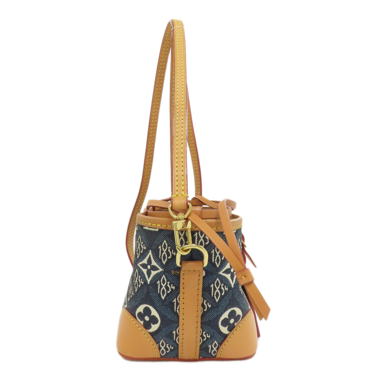 LOUIS VUITTON Shoulder Bag M57447 canvas blue Noe Perth