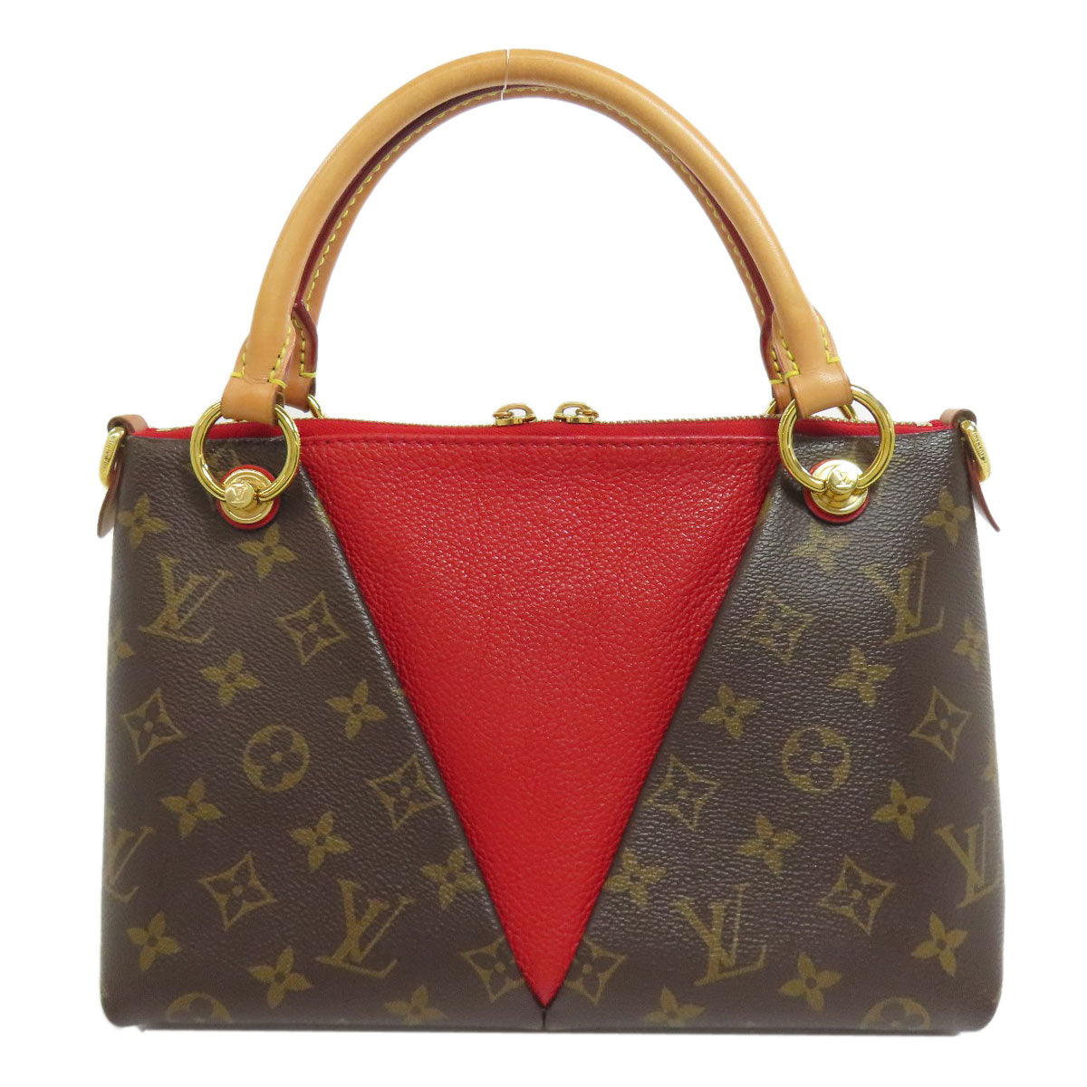 LOUIS VUITTON Handbag M43966 Monogram canvas Brown V Tote BB