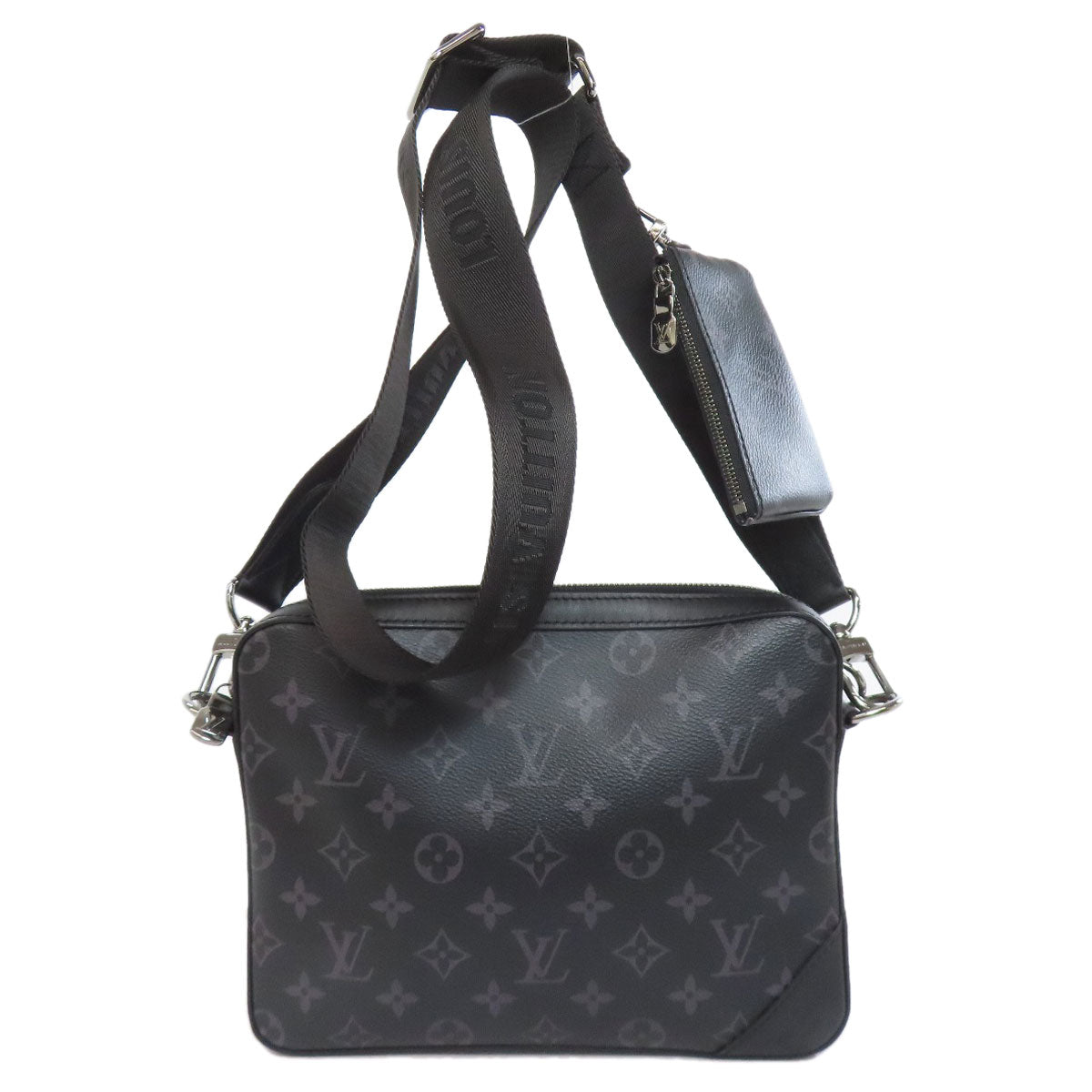 LOUIS VUITTON Shoulder Bag M69443 Monogram Eclipse black Trio Messenger