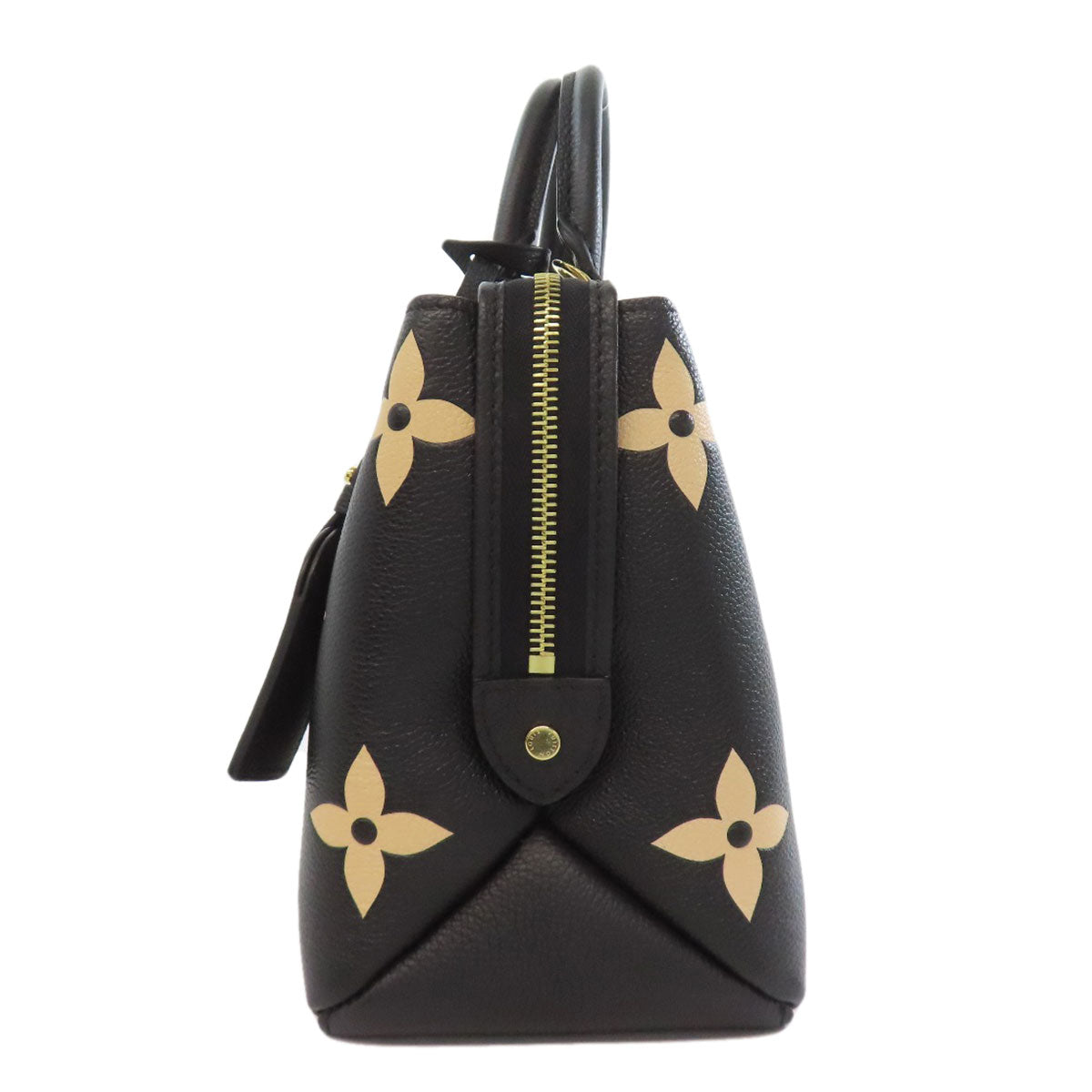 LOUIS VUITTON Handbag M58913 Ann Platt black Petit Palais PM