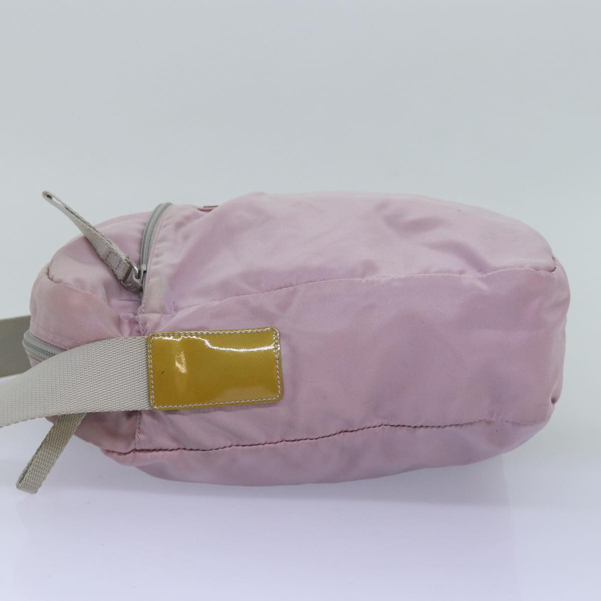 PRADA Shoulder Bag Nylon Pink Auth 75822