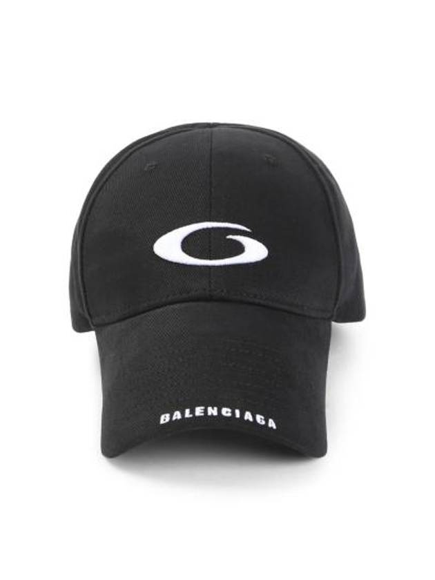 Luxury Balenciaga Trending 2026 Embroidered Icon Logo Ball Cap Black