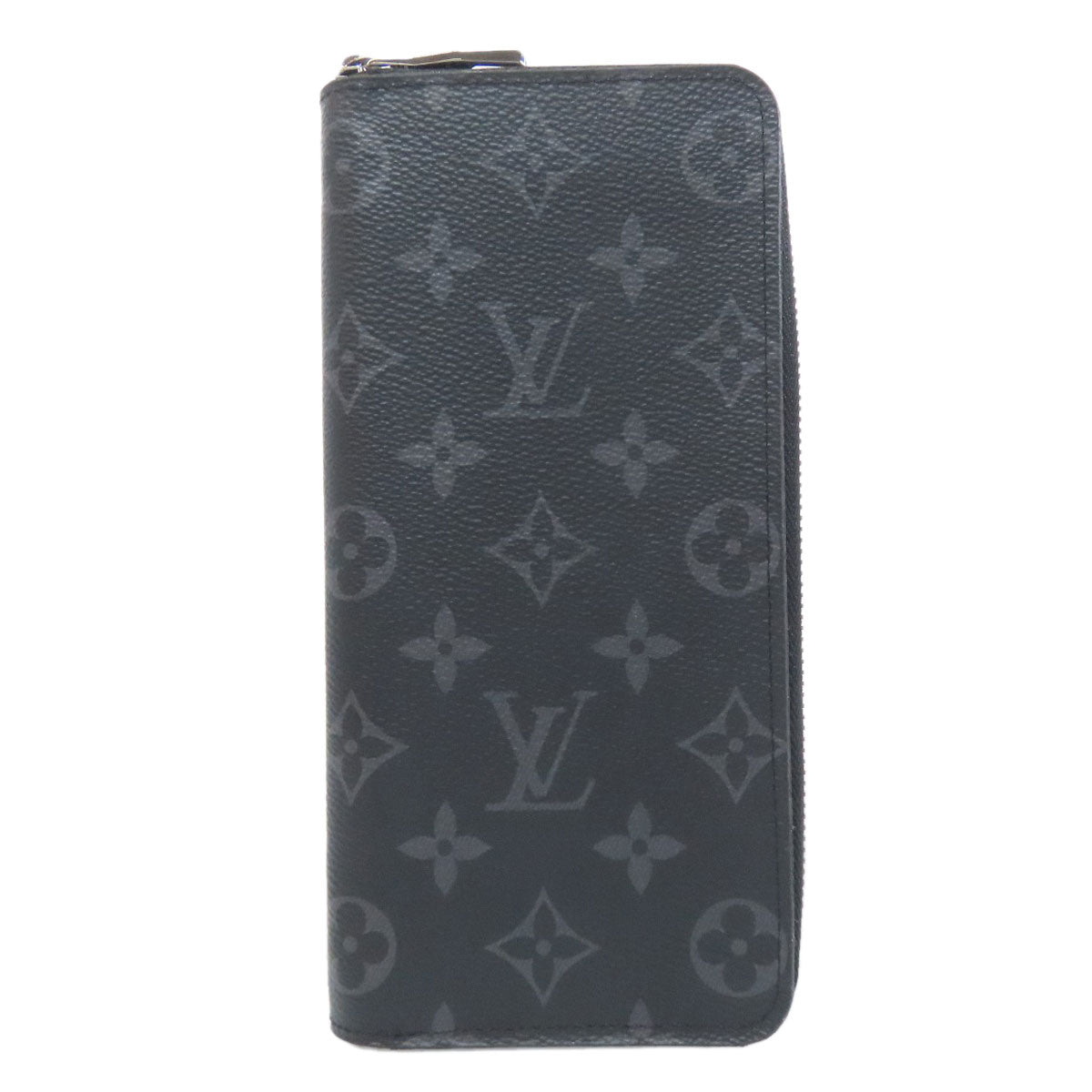 LOUIS VUITTON Long Wallet Purse M62295 Monogram Eclipse black Zippy wallet Ã£ÂÂ» Vertical