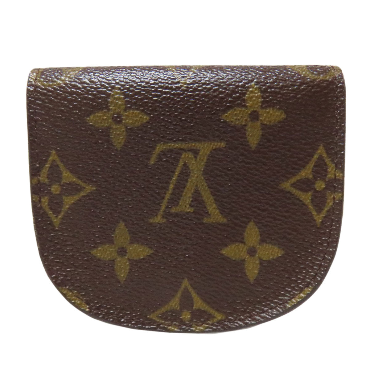 LOUIS VUITTON Coin case M61970 Monogram canvas Brown Porto Monet Guze