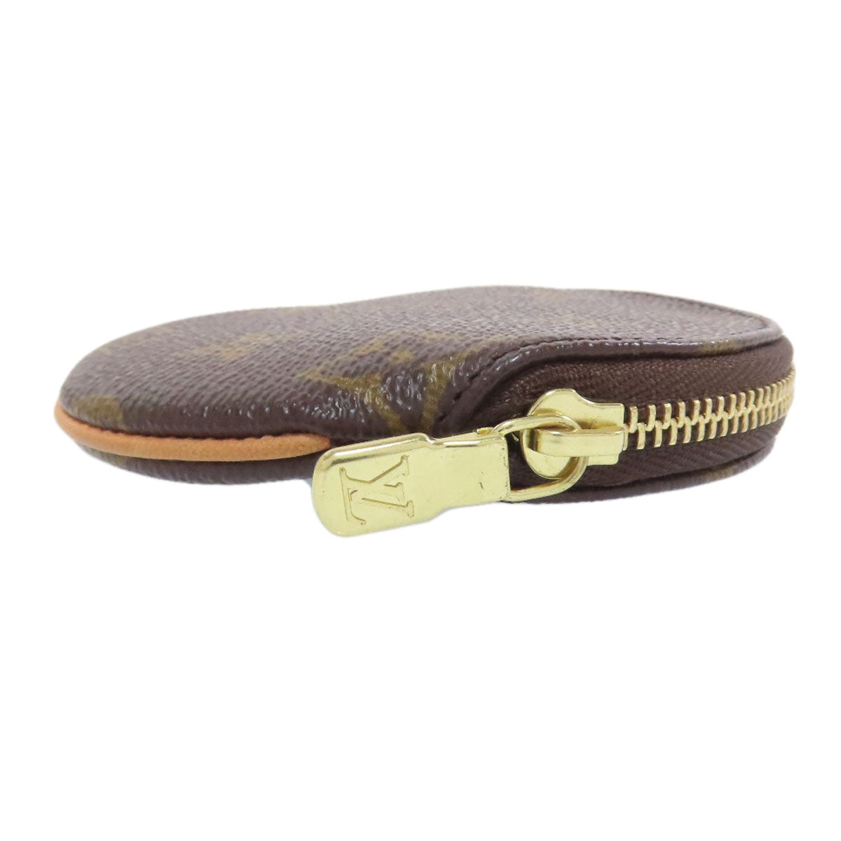 LOUIS VUITTON Coin case M61926 Monogram canvas Brown Portonet Ron