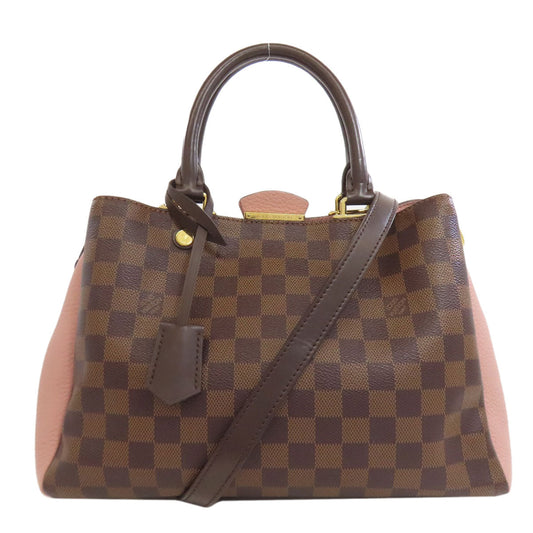 LOUIS VUITTON Tote Bag N41674 Damier canvas Brown Brittany