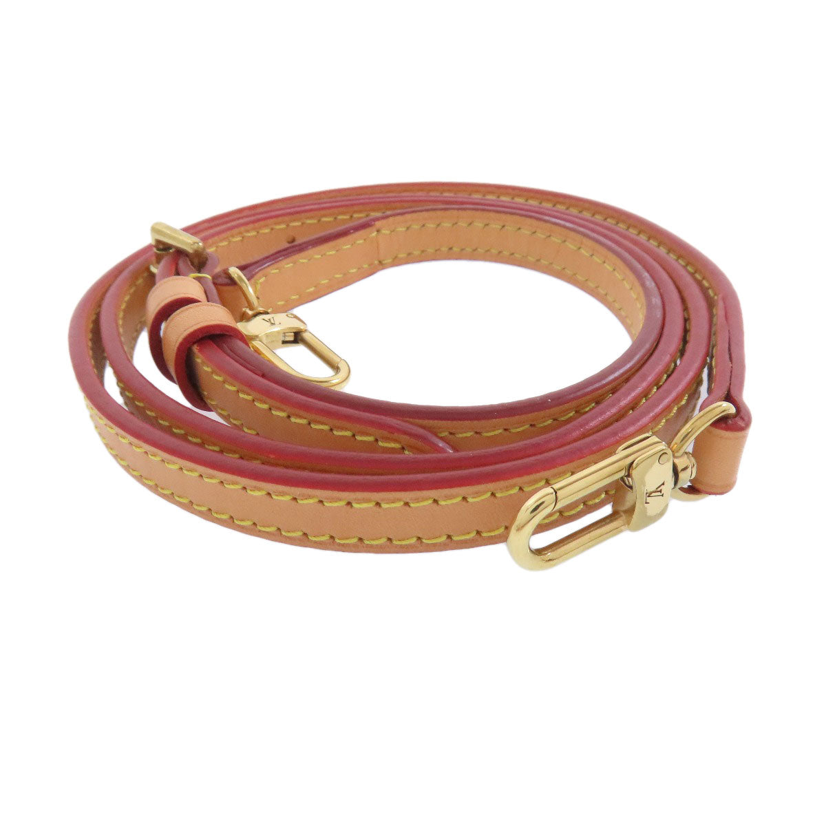LOUIS VUITTON Shoulder strap J52314 leather Brown Nume leather