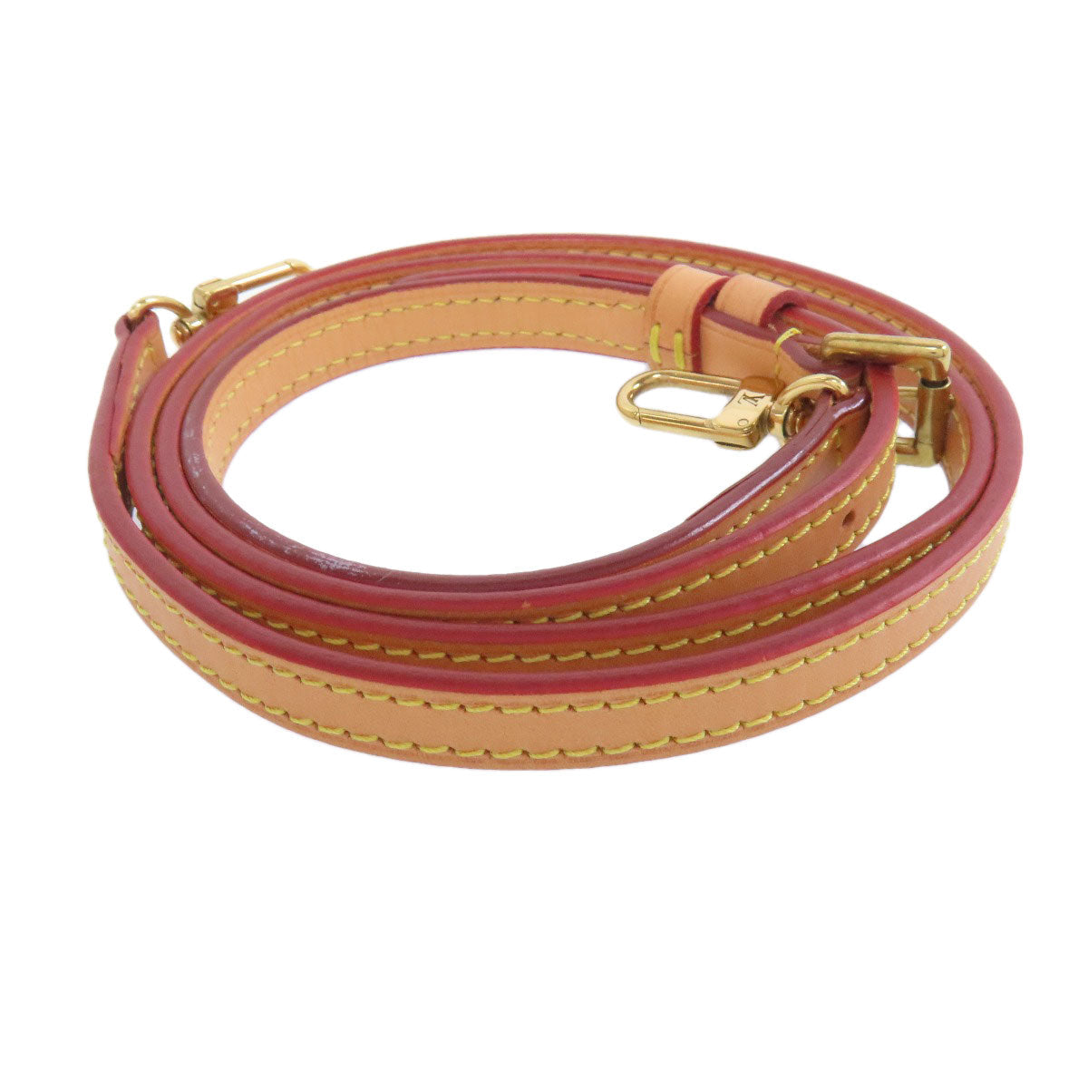LOUIS VUITTON Shoulder strap J52314 leather Brown Nume leather