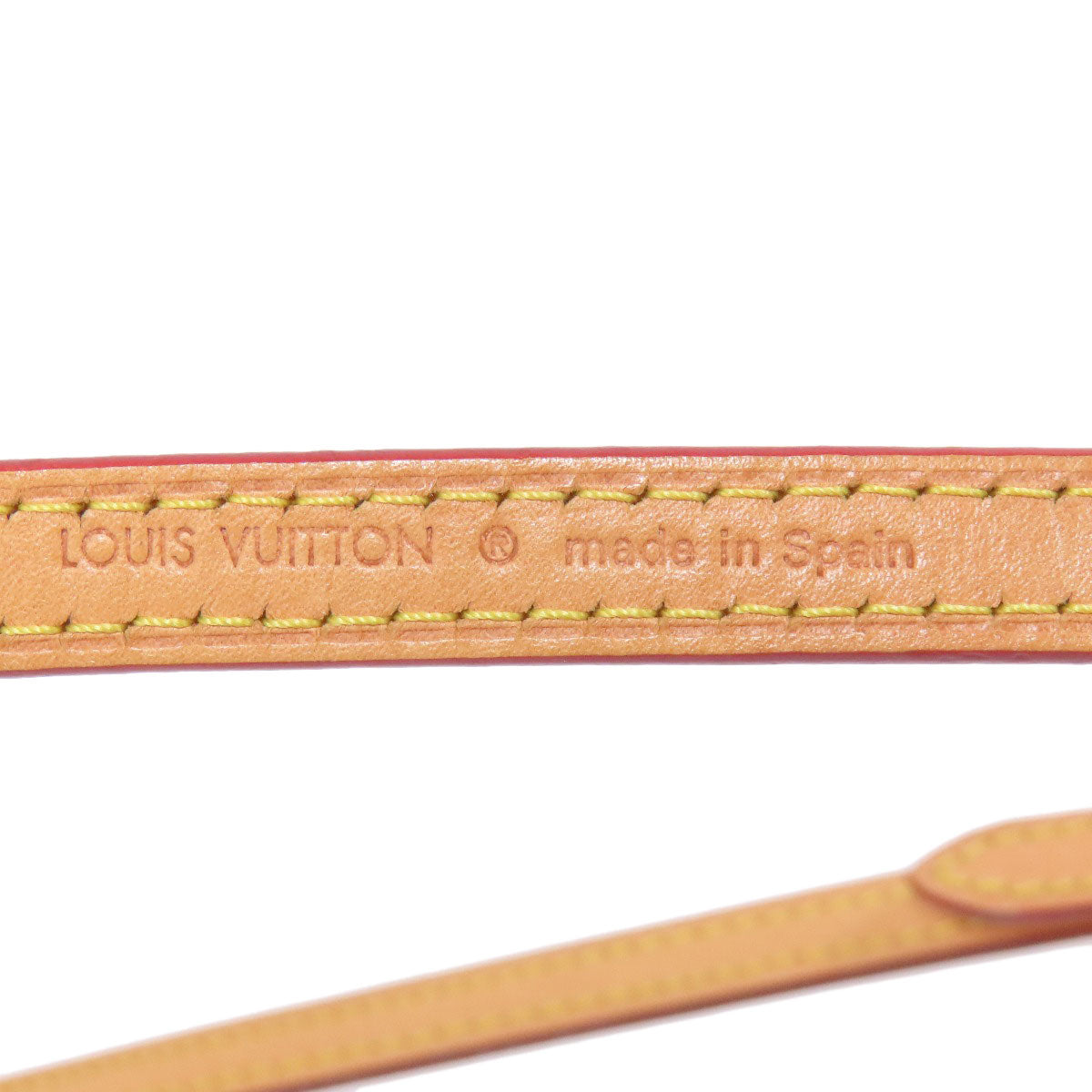 LOUIS VUITTON Shoulder strap J52314 leather Brown Nume leather