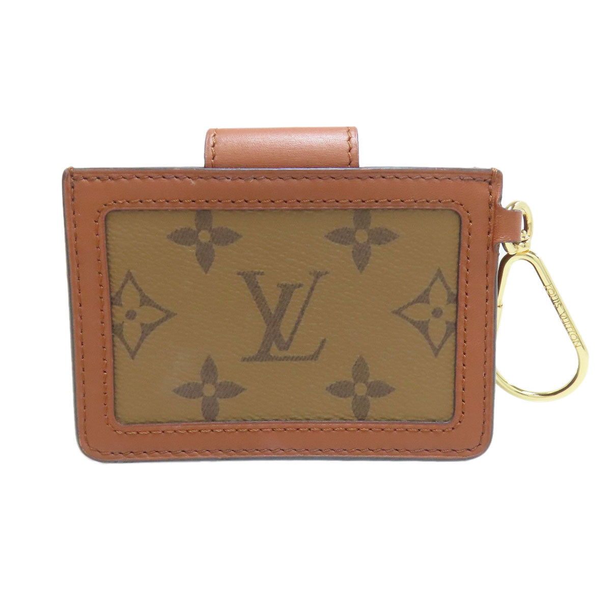 LOUIS VUITTON Coin case M68751 Monogram reverse Brown Dauphine Multicult