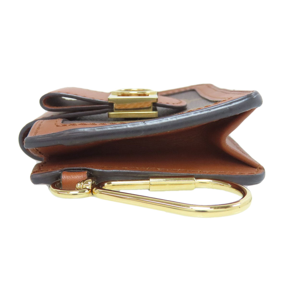 LOUIS VUITTON Coin case M68751 Monogram reverse Brown Dauphine Multicult