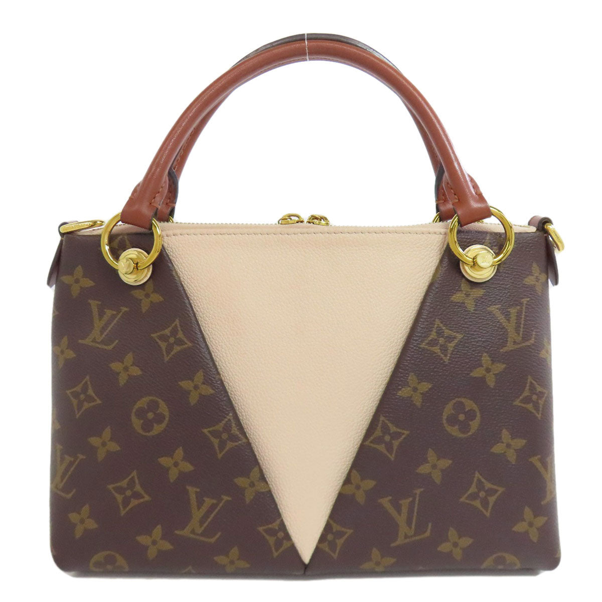 LOUIS VUITTON Handbag M44520 Monogram canvas Brown V tote BB