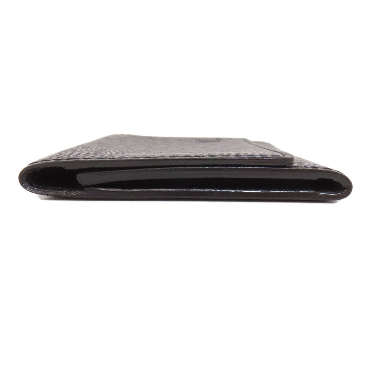 LOUIS VUITTON Card Case M30922 Taiga Leather black Anneveld Cult de Visit