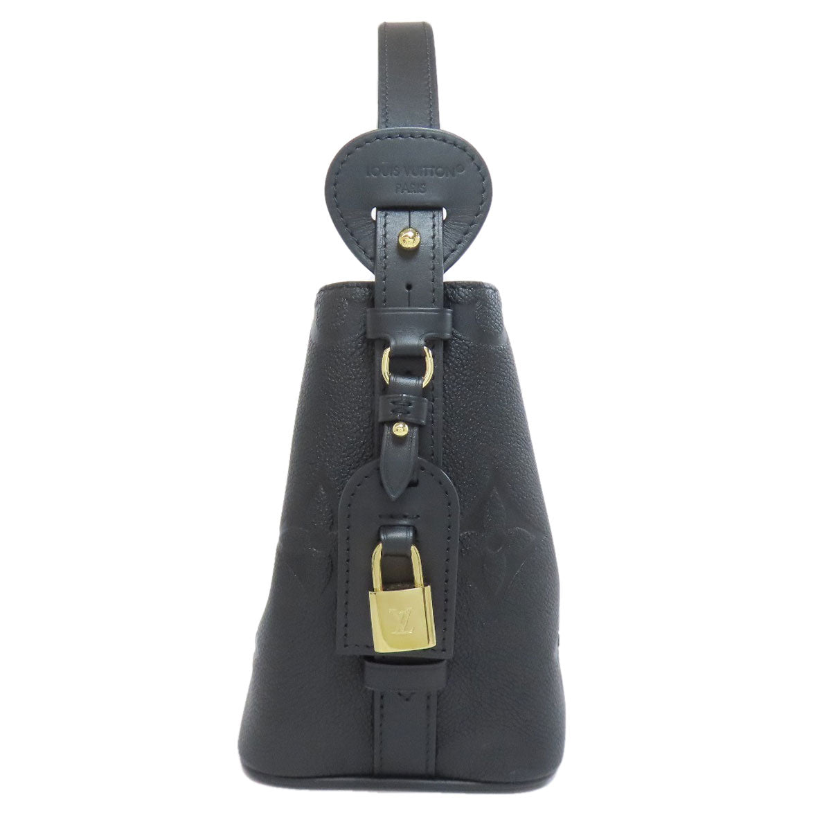 LOUIS VUITTON Handbag M13480 Ann Platt black All-in BB