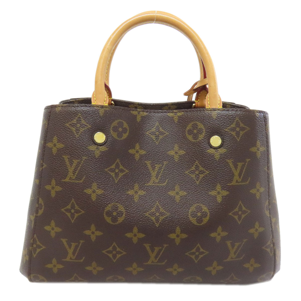 LOUIS VUITTON Handbag M41005 Monogram canvas Brown Montaigne BB
